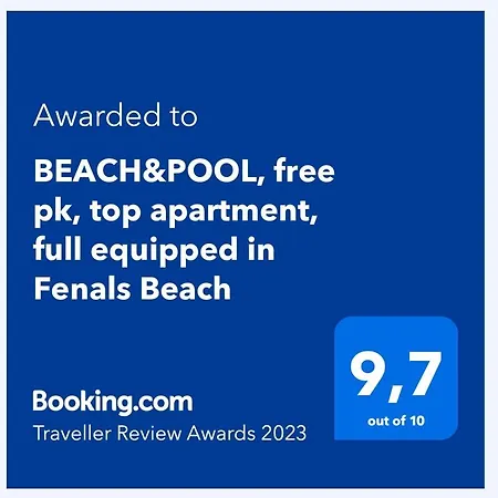 Beach&pool, Boutique With Free Parking, Full Equipped In Fenals Apartment Lloret de Mar