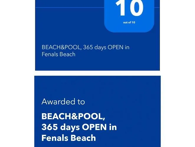 Beach&pool, Boutique With Free Parking, Full Equipped In Fenals *