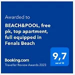 Beach&pool, Boutique With Free Parking, Full Equipped In Fenals 아파트 료렛 드 마르